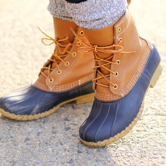 “Bean Boots” Brown Duck Boots by L.L. Bean - Picture 1 of 16